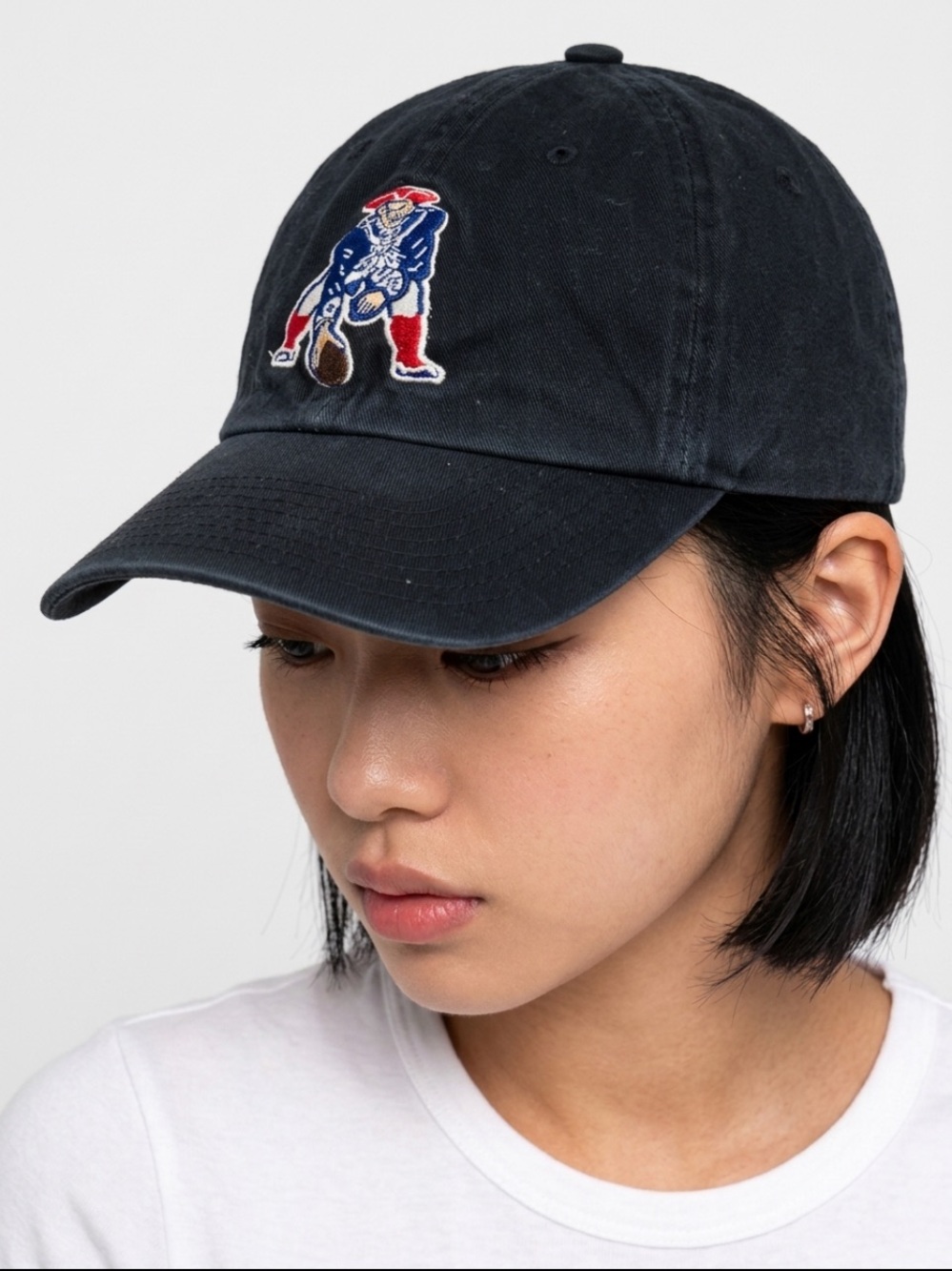 Navy Old School N.E. Patriots Hat
